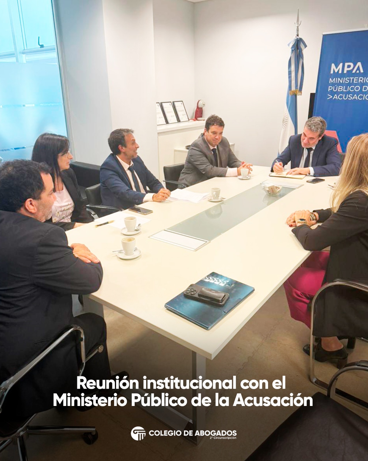 Reunión institucional con el Ministerio Público de la Acusación
